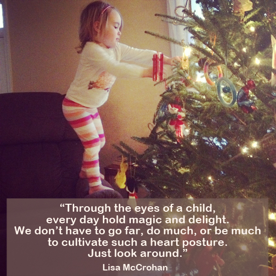 Through the Eyes of a Three Year Old