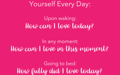 Three Questions to Ask Yourself Every Day