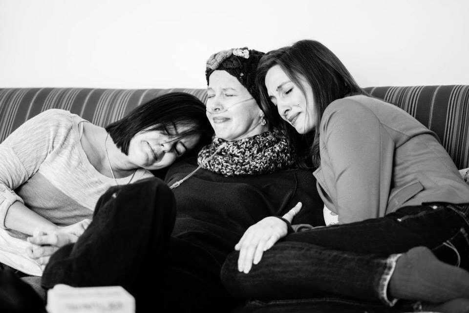 Jennifer and her two best friends. Photo: tiffanynolesphotography.com