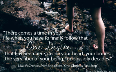 That One Glorious First Step