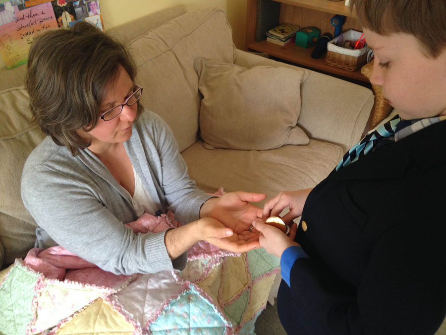 receiving communion when sick