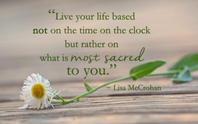 Radical Regard…for Yourself – With “MY SACRED SPACE TIME”