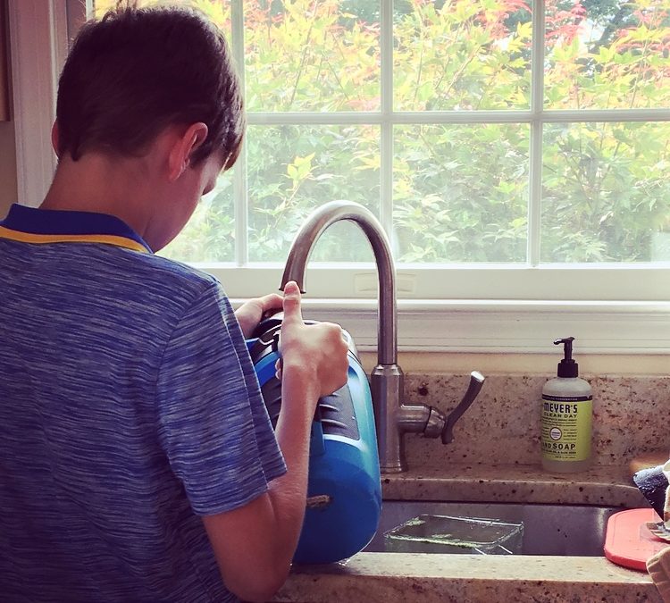 Teaching responsibility and natural consequences to children