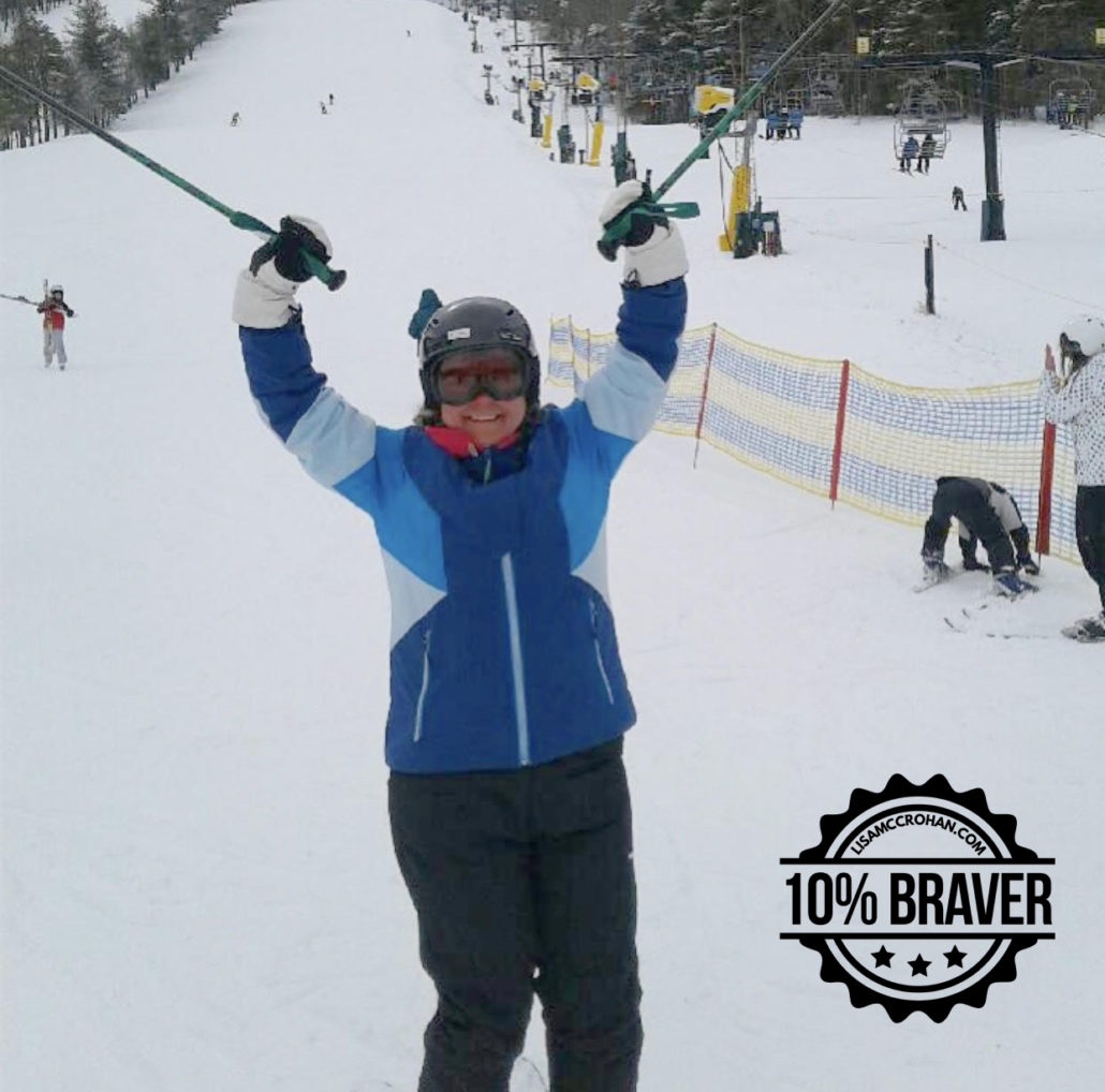 be ten percent braver with lisa mccrohan