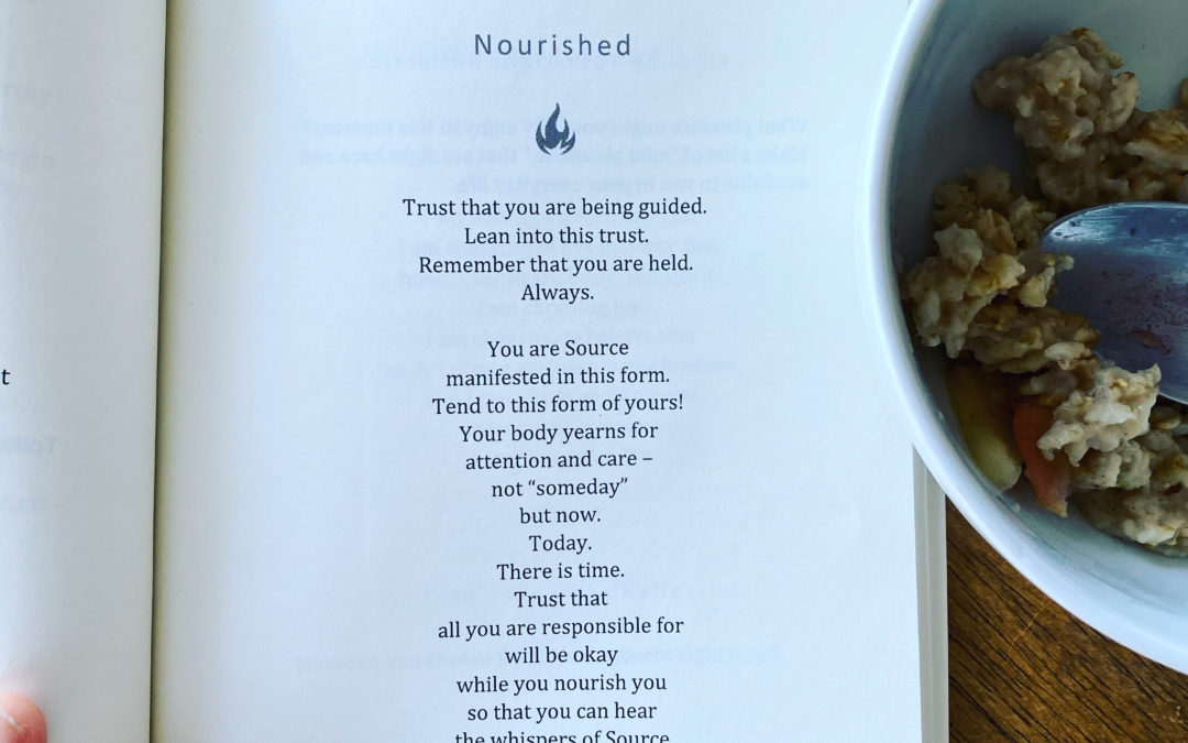 A Simple Way to Be Nourished Right Now